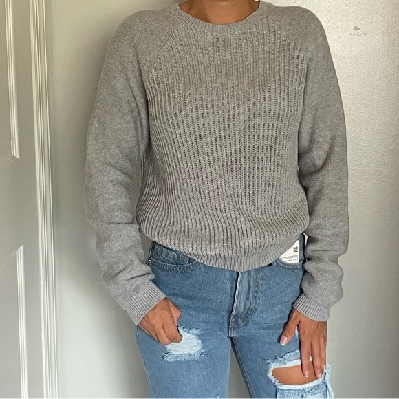 Aeropostale Sweaters - Aeropostale Grey Knit Crew Neck Sweater